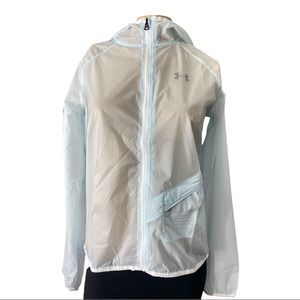Under Armor translucent jacket size small